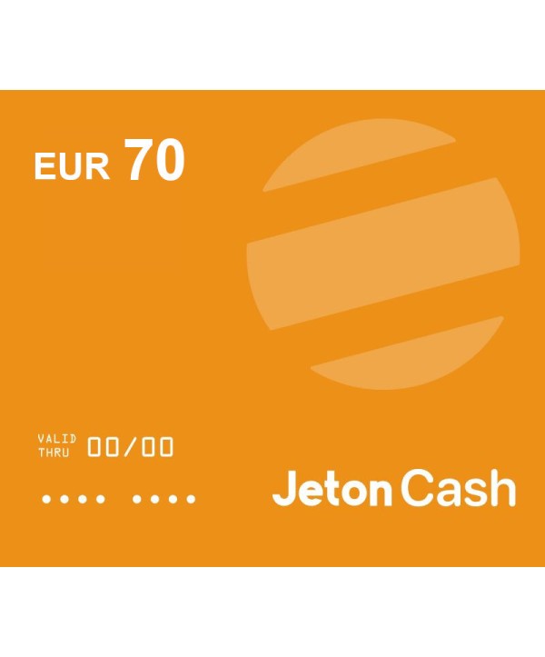 JetonCash Card €70 Key EUROPE